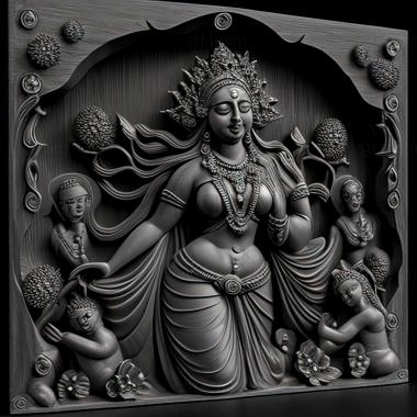 3D model Puja Pooja (STL)